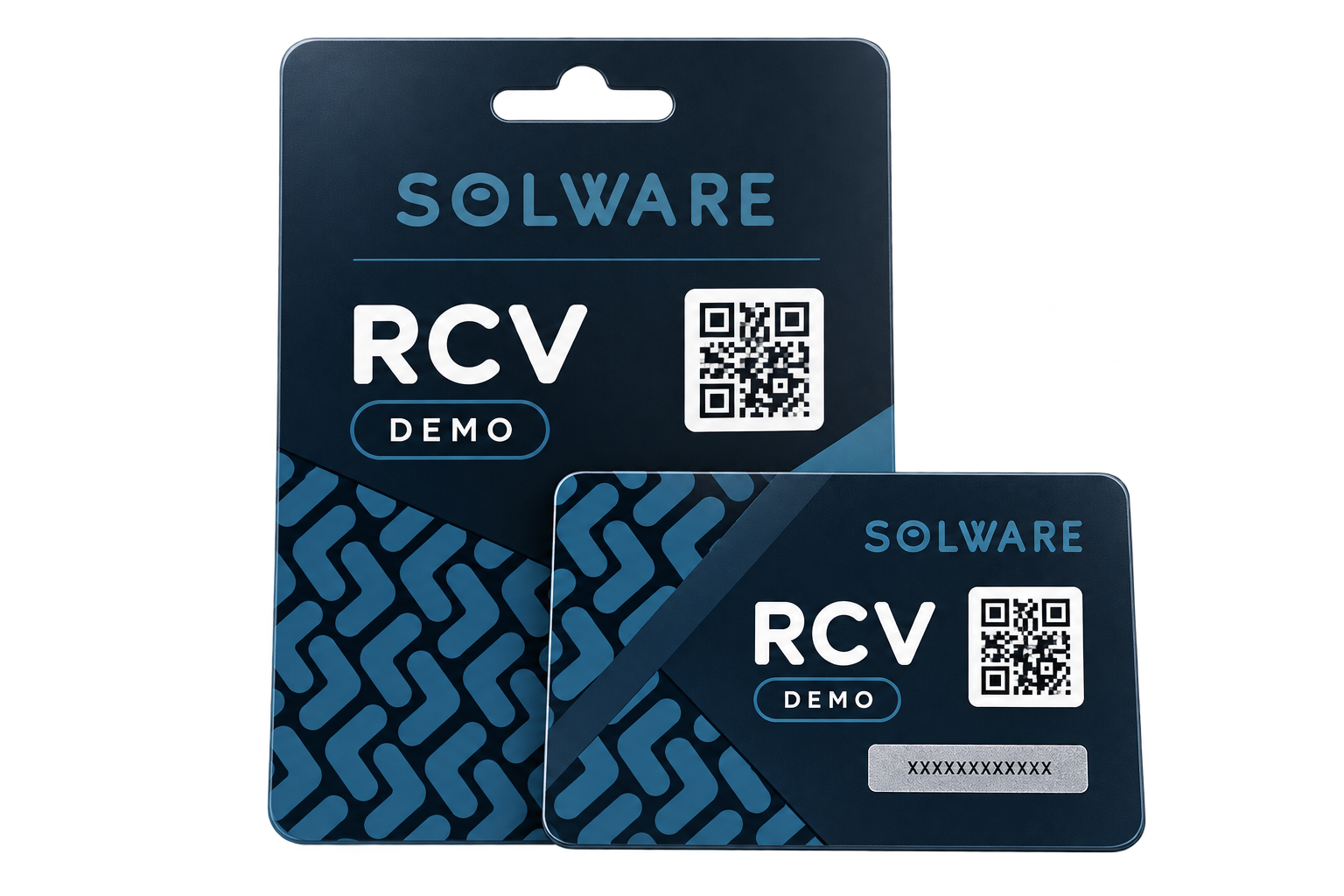 Imagen de referencia de tarjeta RCV en punto de venta